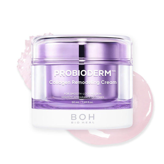BIOHEAL BOH Probioderm™ Collagen Remodeling Cream 50 ml – Porenverfeinernde Creme mit 150.000 Kollagenkapseln für Festigkeit & glatte Textur | Leichte Feuchtigkeitscreme für makellose Haut