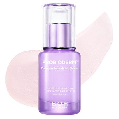 BIOHEAL BOH Probioderm™ Collagen Remodeling Serum 30 ml – Hautstraffendes Serum mit Kollagen & 12 Peptiden für Porenverfeinerung & Glättung – Feuchtigkeitsspendend & Lifting für die tägliche Hautpflege