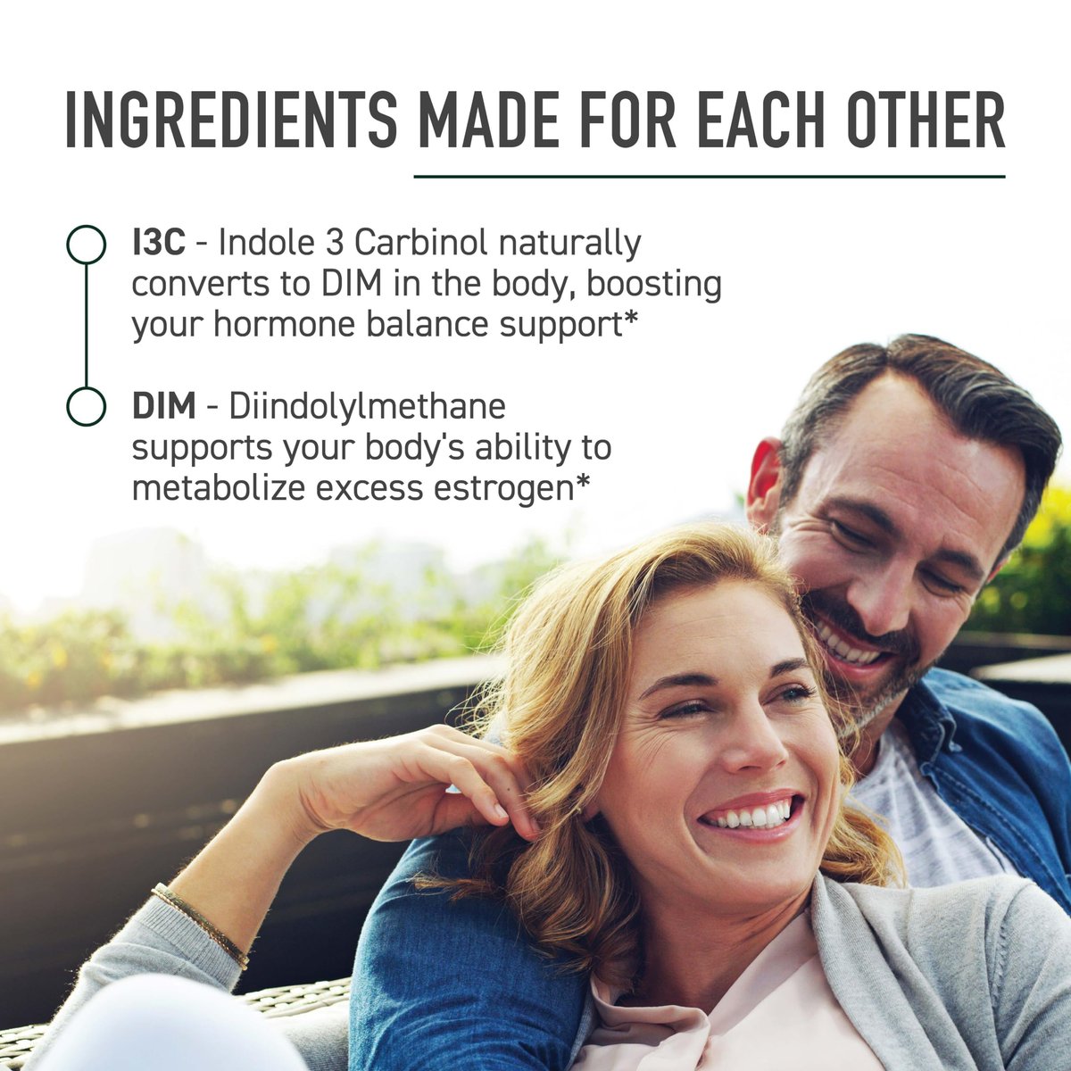 DIM & Indol-3-Carbinol für das Hormongleichgewicht von Frauen und Männern | I3C-Komplex | Östrogen-Balance, Wechseljahre-Ergänzung für die Frauengesundheit, Antioxidantien | Vegan, Nicht-GVO, Glutenfrei | SMNutrition | 60 Kapseln