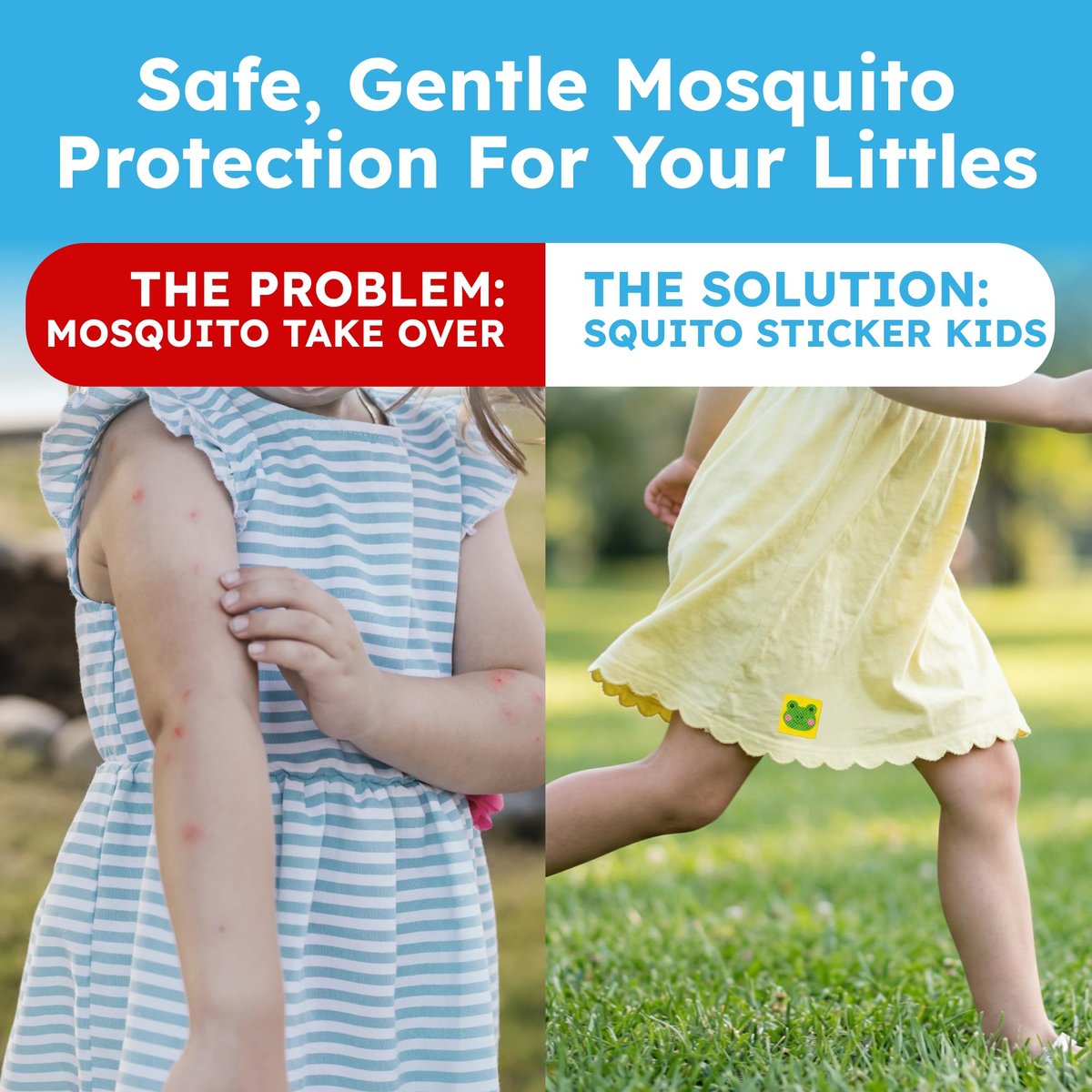 BugMD Squito Sticker Mückenabwehr-Pflaster für Kinder (78 Sticker) – Sicher & Wirksam gegen Mücken – Ideal für Camping, Strand und Outdoor
