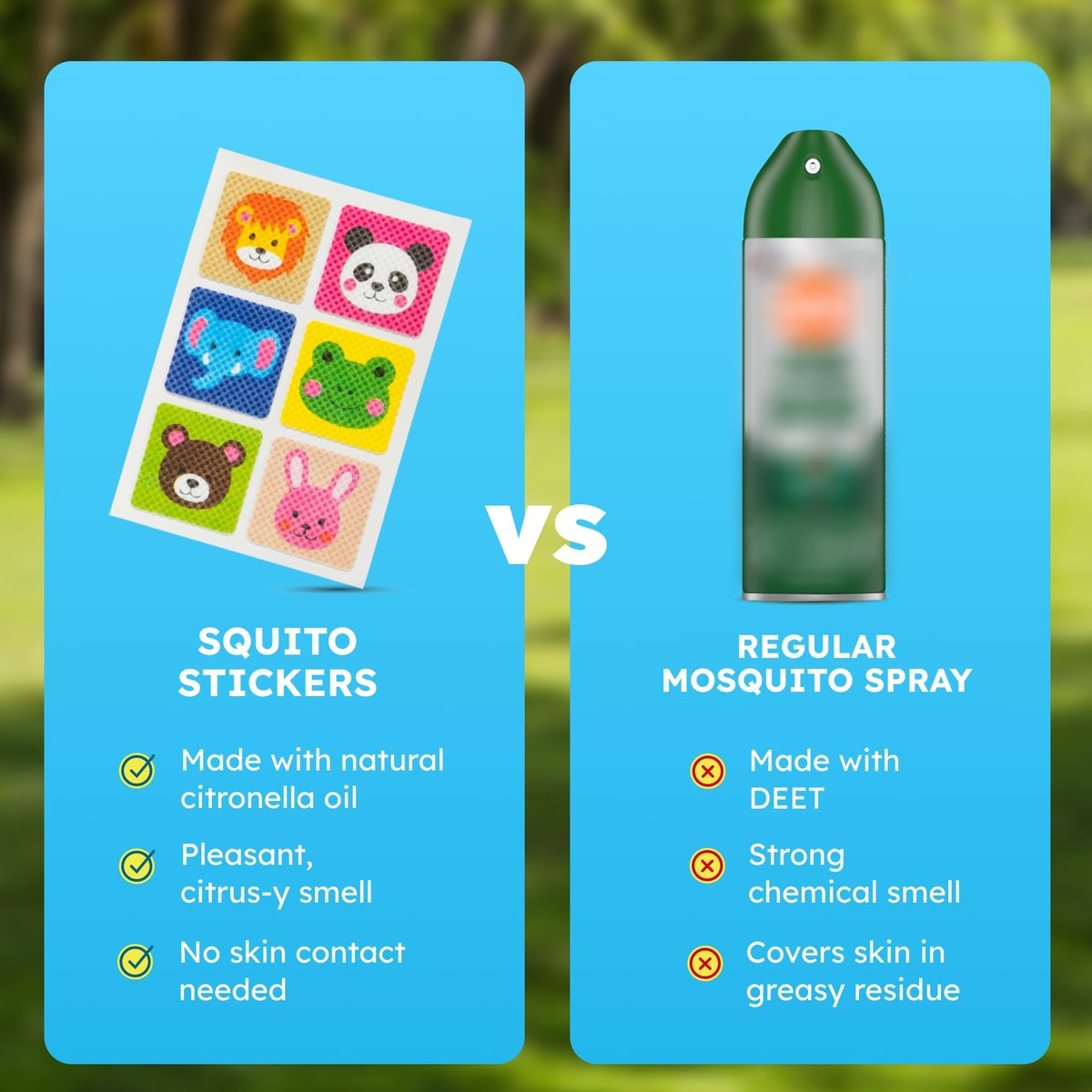 BugMD Squito Sticker Mückenabwehr-Pflaster für Kinder (78 Sticker) – Sicher & Wirksam gegen Mücken – Ideal für Camping, Strand und Outdoor