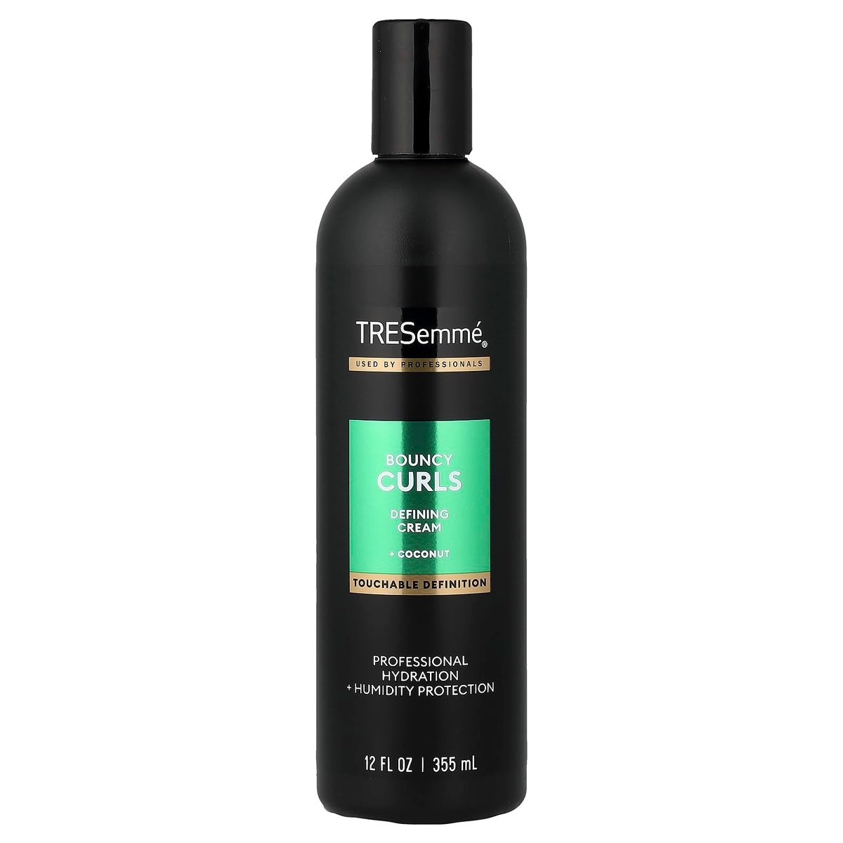 TRESemmé Bouncy Curls Defining Cream mit Kokosnuss, 355 ml – Definition und Feuchtigkeit für lockiges Haar