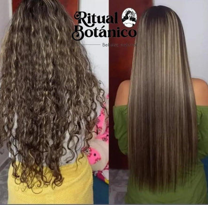 Ritual Botánico Keratina Orgánica 250 ML – Botox Capilar ohne Formaldehyd mit 12 natürlichen Ölen für Glanz, Geschmeidigkeit und Pflege