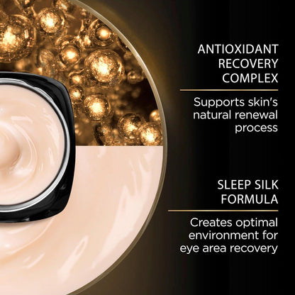 L'Oreal Paris Age Perfect Cell Renewal Midnight Augencreme – Reich an Antioxidantien gegen 8 Zeichen der Hautalterung, inklusive Nachtcreme-Probe