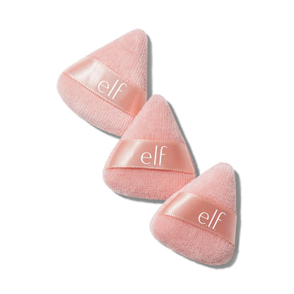 e.l.f. Halo Glow Pinkie Puffs – Finger-große Mini-Puffs für lose & gepresste Puder, weich, wiederverwendbar & waschbar, vegan & tierversuchsfrei, 3er-Set