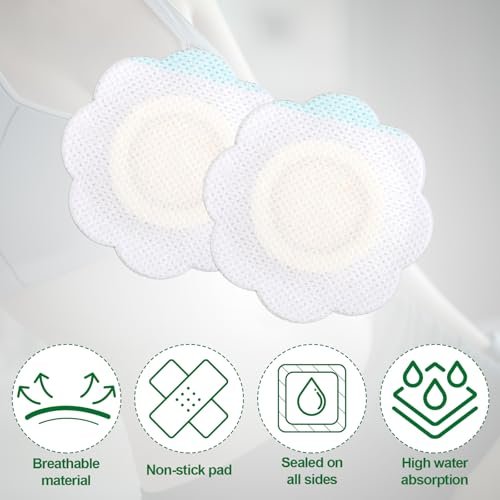 30 Stück Rizinusöl-Pack-Wrap für den Bauchnabel, selbstklebende Einweg-Rizinusöl-Bauchnabel-Wrap-Pads aus Vliesstoff, hochabsorbierend, organische Abdeckkompressen, kein Auswaschen nötig (Öl nicht enthalten)