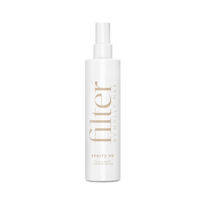 Filter by Molly-Mae Spritz Me Tanning Water | Feuchtigkeitsspendender Selbstbräuner | Goldener, streifenfreier Glow | Natürlich aussehende Bräune | Schnell entwickelnd | Langanhaltend | Klar & ölfrei | 200ml
