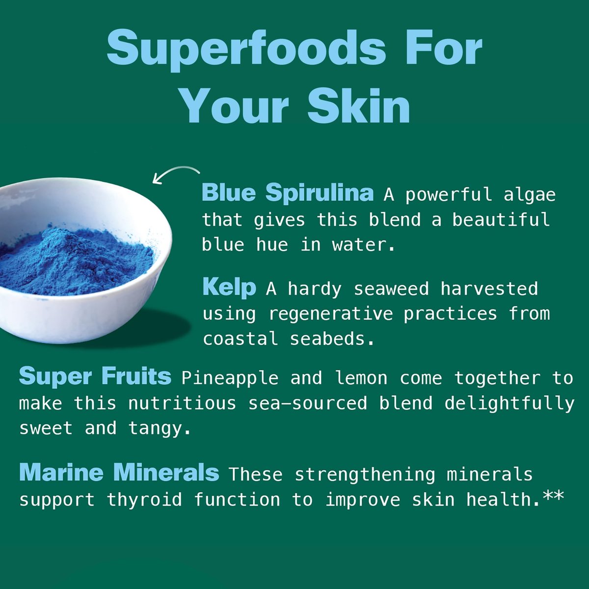 Kuli Kuli Bio Marine Glow Superfood Mischung, 170 g