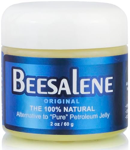 Beesalene Original Unpetroleum – 100% natürliche & hypoallergene Alternative zu Vaseline – Lippen, Hände, Baby, Make-up Entferner und mehr (57 g)