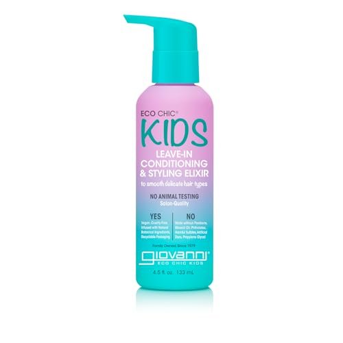 Giovanni Cosmetics Kids Leave-In Conditioner, 4,5 fl oz – Pflegender Conditioner für Kinderhaar