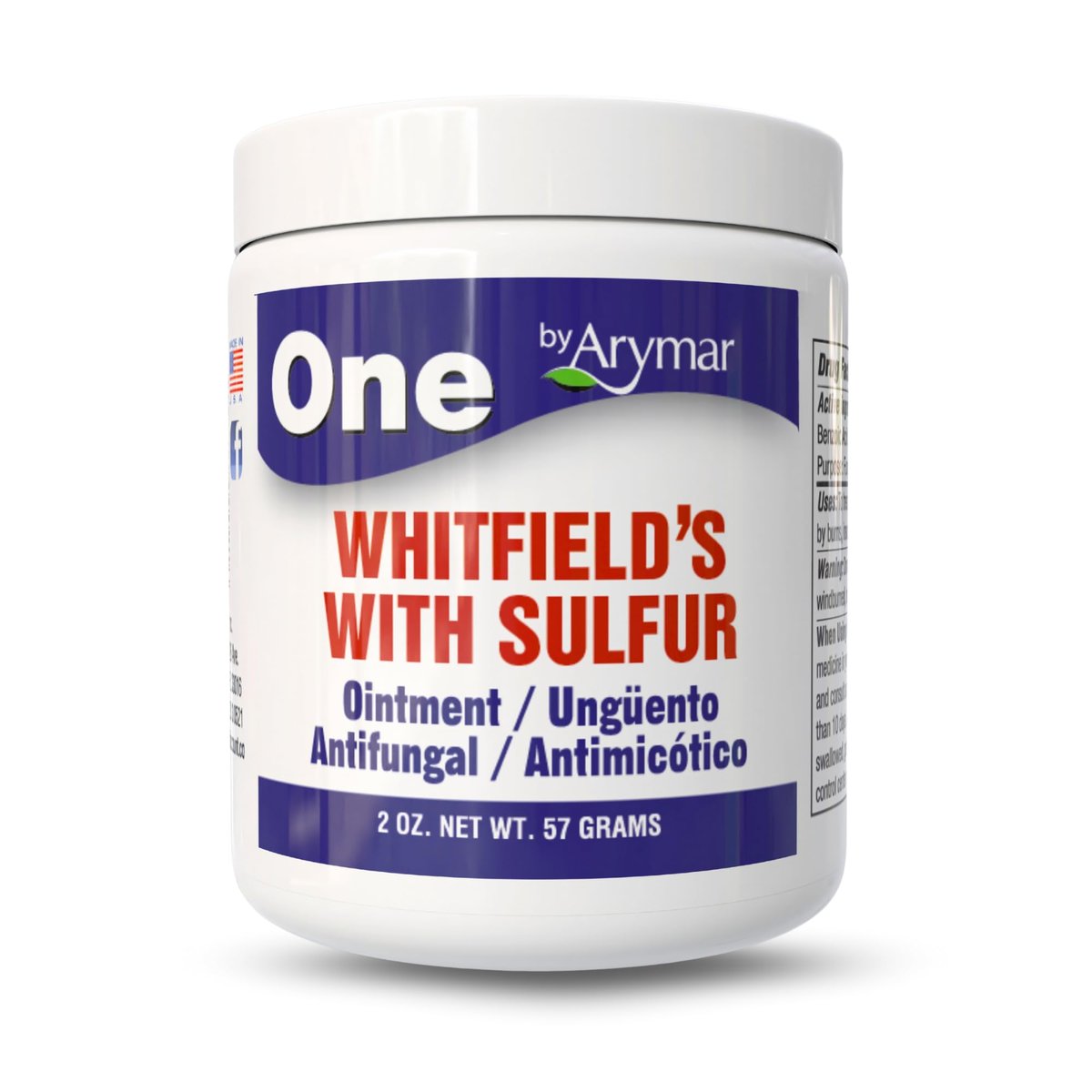 Arymar Whitfield Salbe – 6% Benzoesäure & 3% Salicylsäure Hautbehandlung, 56 g