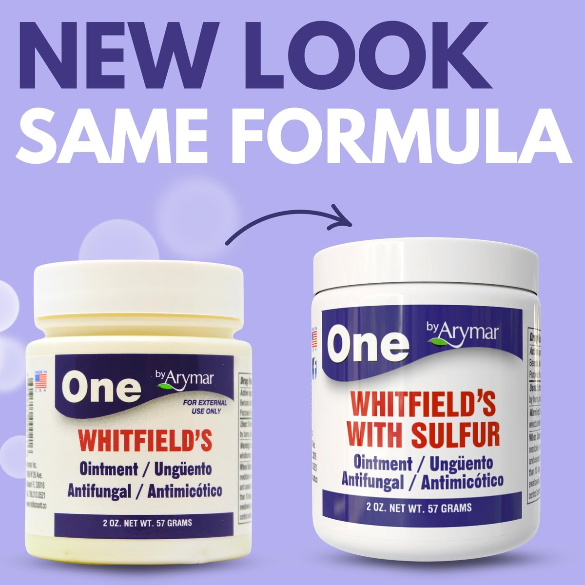 Arymar Whitfield Salbe – 6% Benzoesäure & 3% Salicylsäure Hautbehandlung, 56 g