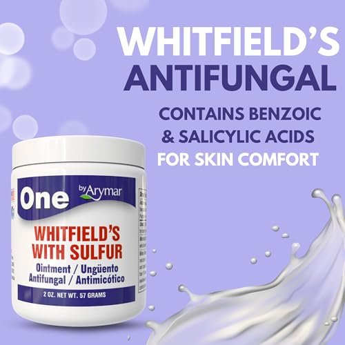 Arymar Whitfield Salbe – 6% Benzoesäure & 3% Salicylsäure Hautbehandlung, 56 g