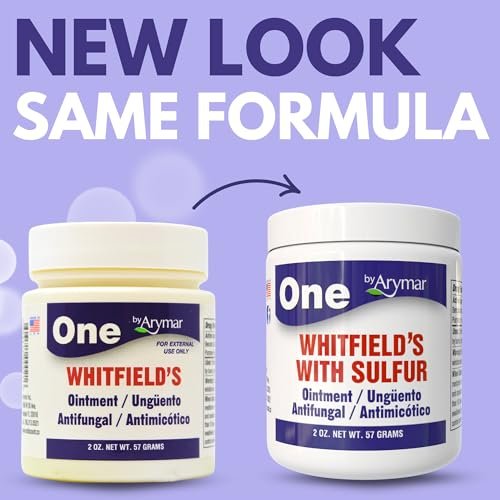 Arymar Whitfield Salbe – 6% Benzoesäure & 3% Salicylsäure Hautbehandlung, 56 g
