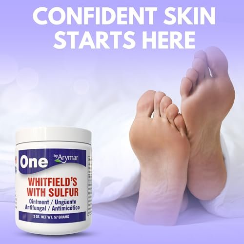 Arymar Whitfield Salbe – 6% Benzoesäure & 3% Salicylsäure Hautbehandlung, 56 g