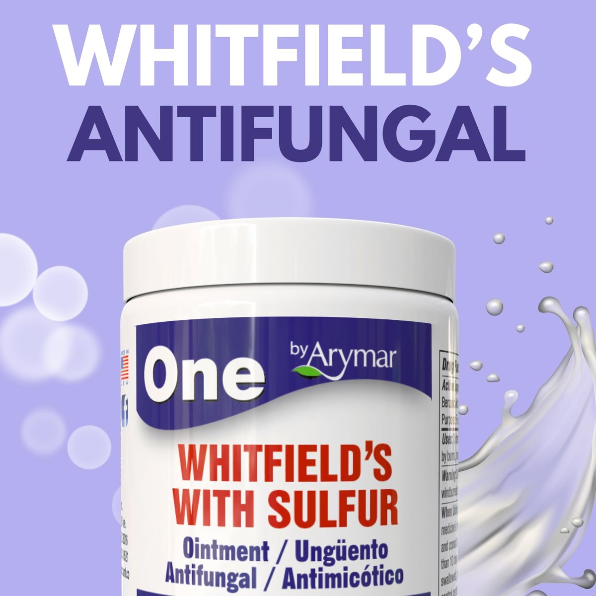 Arymar Whitfield Salbe – 6% Benzoesäure & 3% Salicylsäure Hautbehandlung, 56 g