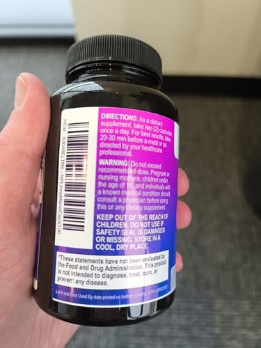 Löwenmähne Kapseln - 1000 mg pro Portion - Extra starke Lion’s Mane Pilz - Superfood für natürliche Gedächtnis-, Fokus-, Gehirn- und Immununterstützung - Hergestellt in USA - 120 Kapseln