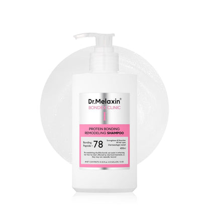 Dr.Melaxin Bondex Protein Bonding Remodeling Shampoo mit Arganöl | Stärkendes Keratin & Peptide Bonder | Haarreparatur | 400 ml