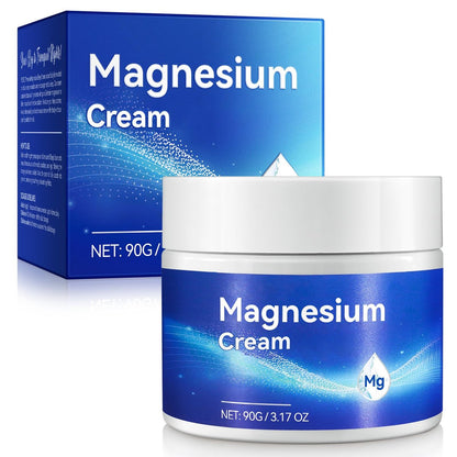 FUKEVY Magnesium Lotion – Reine Magnesiumcreme, nicht fettend, topisch, 3,17 Unzen
