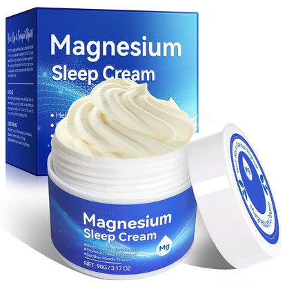 Magnesiumöl für die Füße, Topisches Magnesiumcreme, Hochkonzentriert, Echtes Zechstein Magnesium