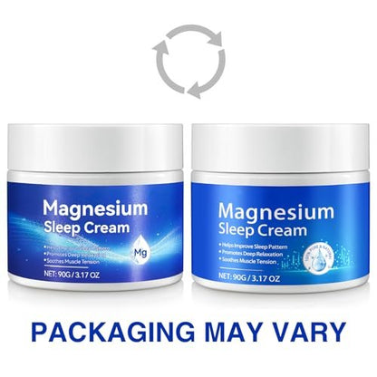 Magnesiumöl für die Füße, Topisches Magnesiumcreme, Hochkonzentriert, Echtes Zechstein Magnesium