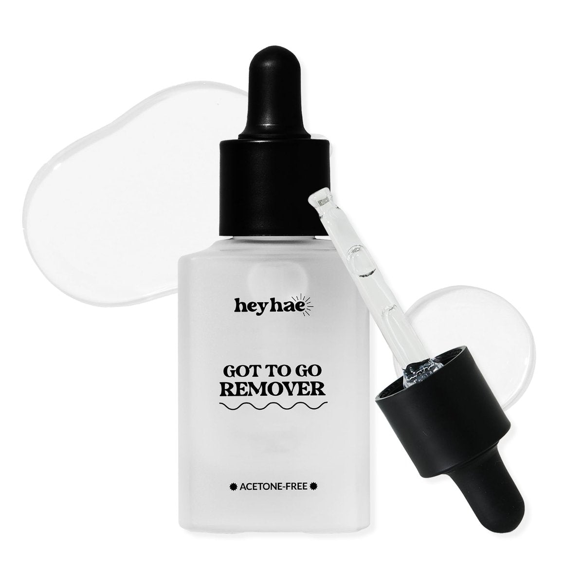 Heyhae Got To Go Remover - Sanftes Nagellackentferner für Semi-Cured Gel-Nagelstreifen | Acetonfrei, hypoallergen, feuchtigkeitsspendend