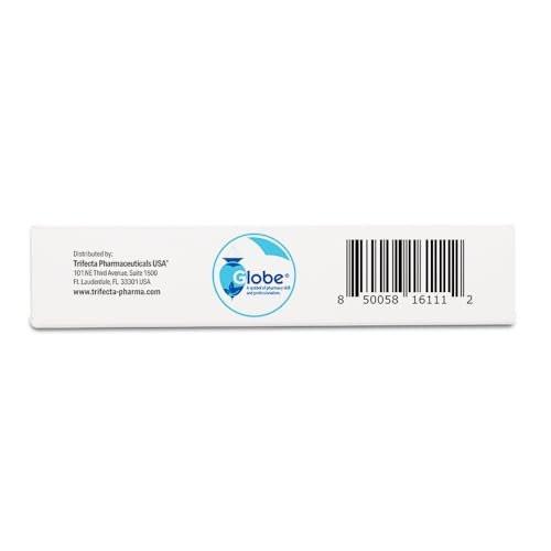 Globe First Aid Antibiotische Salbe + Lidocain (2er-Pack) 1 Unze – Maximalstärke & schnell wirkendes topisches Schmerzmittel, 24-Stunden-Infektionsschutz mit betäubender Wirkung, Bacitracin Zink