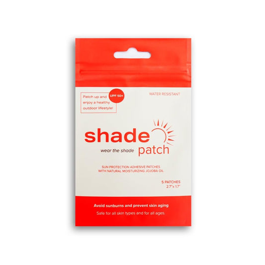 Shade Patch Sonnenschutz-Pflaster – UPF 50+ Textilpflaster für gezielten UV-Schutz, chemiefrei, 5er-Pack