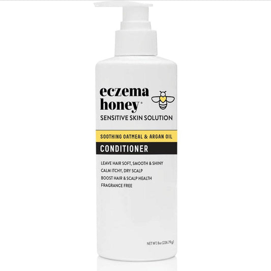 ECZEMA HONEY Nourishing Conditioner – Hilft bei Psoriasis, Dermatitis & Schuppen – Tägliche Kopfhautpflege & Behandlung für juckende Kopfhaut – Für Männer, Frauen & Kinder (237 ml)