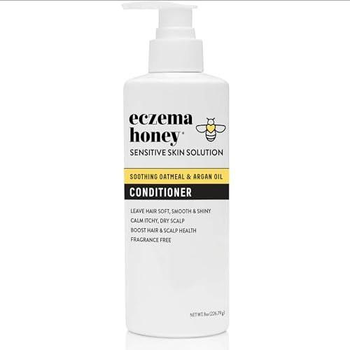 ECZEMA HONEY Nourishing Conditioner – Hilft bei Psoriasis, Dermatitis & Schuppen – Tägliche Kopfhautpflege & Behandlung für juckende Kopfhaut – Für Männer, Frauen & Kinder (237 ml)