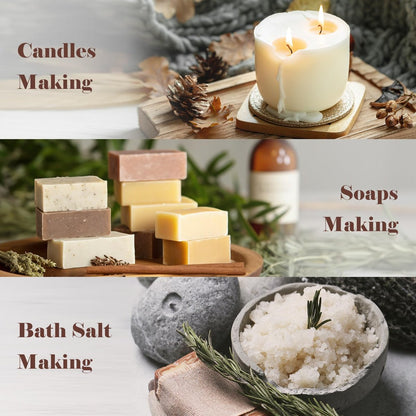 AmaKane Hotel Duftöle Set – 6x10ml Luxuriöse Düfte: White Tea & Thyme, Jasmine & Sandal, Luxury Night u.v.m. für Aromatherapie, Diffuser, Kerzenherstellung & Seifenherstellung