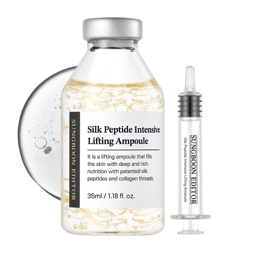 SUNGBOON EDITOR Silk Peptide Intensive Lifting Ampulle 35ml – Straffendes Serum für jugendliche Haut