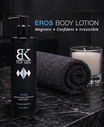 Bedroom Kandi Pheromon-Angereicherte Körperlotion für Männer – Feuchtigkeitsspendend mit Aloe, Sheabutter und ätherischen Ölen für geschmeidige Haut und den ganzen Tag Frische – Premium Duftlotion – 250 ml
