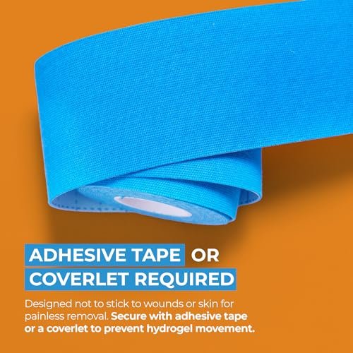 Medagel The Original Moist Burn Pad – Hydrogel-Heilpflaster, beruhigendes & feuchtigkeitsspendendes Hautpflege-Pflaster für Verbrennungen & Wunden, 3 x 4 Zoll Verband