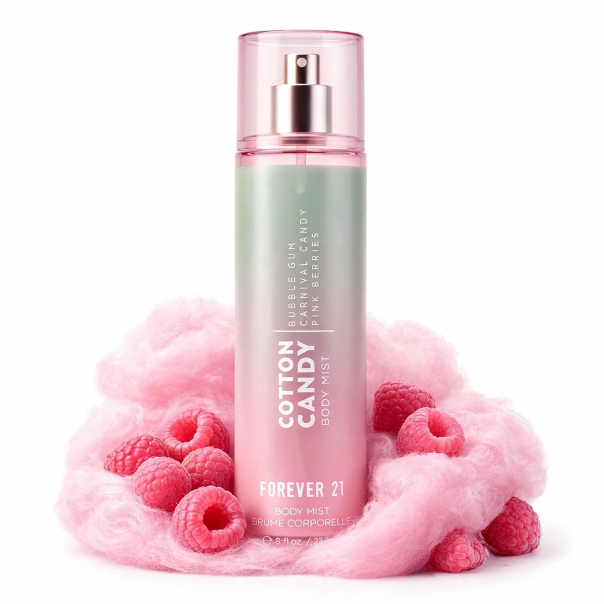 Forever 21 Cotton Candy Body Mist 8 fl. oz. – Süßer Duft für den Alltag