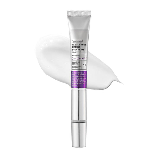 VT COSMETICS Reedle Shot Firming Eye Cream – Micro-Vibration Augencreme gegen Falten & für mehr Elastizität (15 ml)