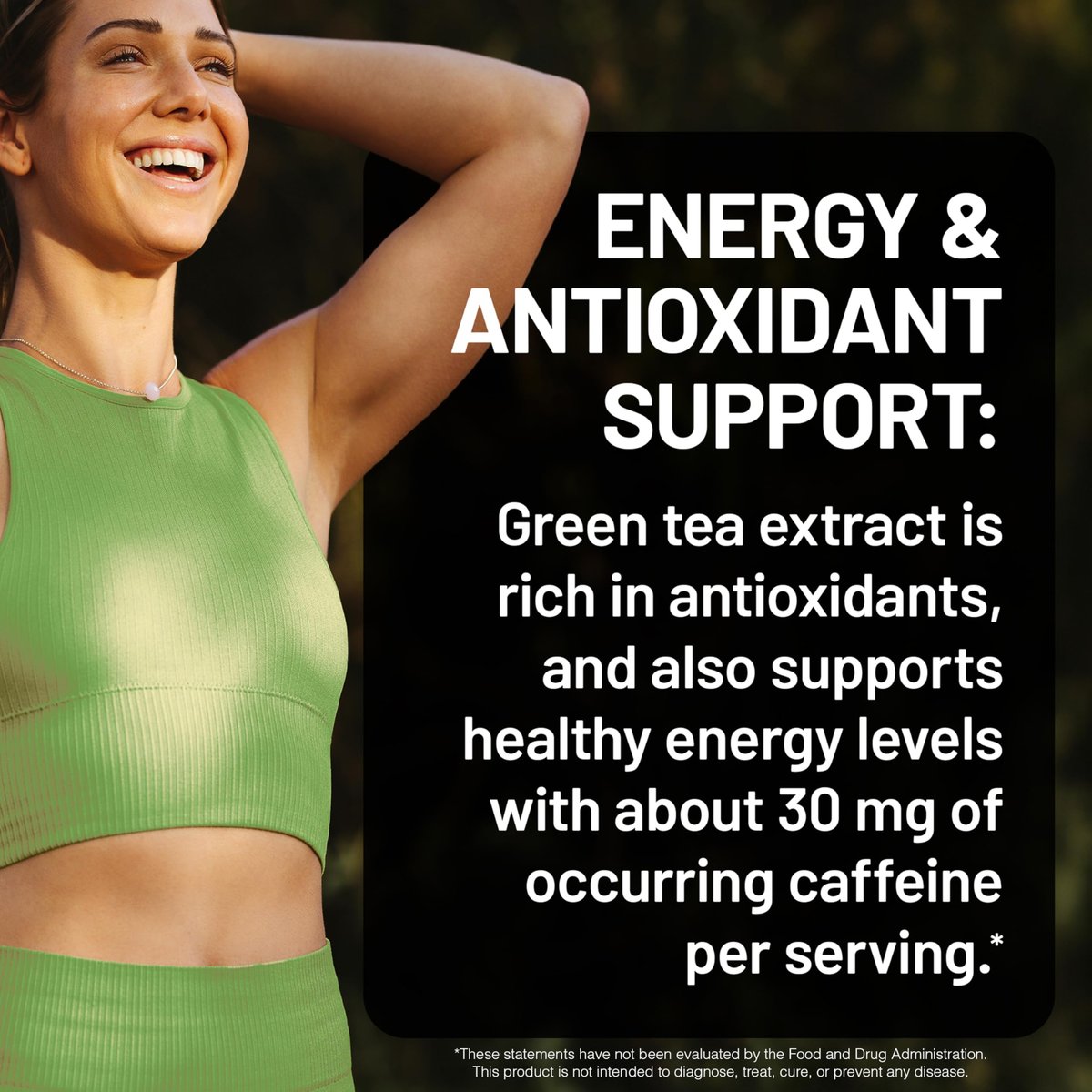 NatureWise Grüntee-Extrakt Kapseln 1000 mg – 50 % EGCG & 98 % Polyphenole – Extra starke Grüntee-Pillen – Antioxidantien für Herzgesundheit & Energie – Vegan, Nicht-GVO – 90 Kapseln (45-Tage-Vorrat)
