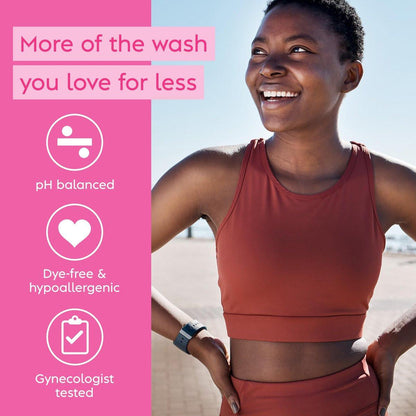Vagisil Intimwaschgel für die Intimhygiene, Odor Block, gynäkologisch getestet, hypoallergen, 500 ml mit Pumpe