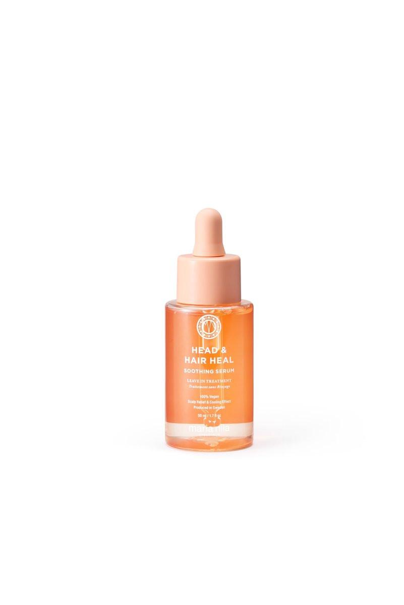 Maria Nila Head & Hair Heal Beruhigendes Serum – Leave-in Behandlung für trockene/juckende Kopfhaut mit Hyaluronsäure & Aloe Vera, Pfefferminzextrakt für kühlenden Effekt, 50 ml
