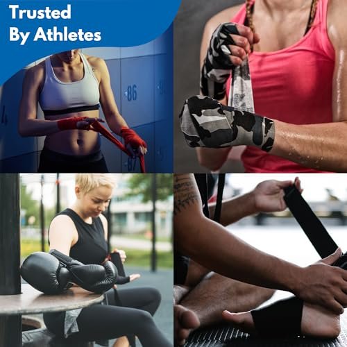 Frontline 24er Pack Selbstklebende Bandage 5 cm x 4,5 m – Athletik-Tape, Vlies-Bandage, elastisch, hautfreundlich (Schwarz)