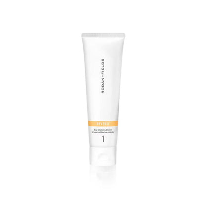 Rodan + Fields Reverse Deep Exfoliating Facial Cleanser mit Glykolsäure & AHAs | Tägliches AHA-Peeling-Gesichtswasser für verfeinerte Poren & glattere Hauttextur | 125 ml