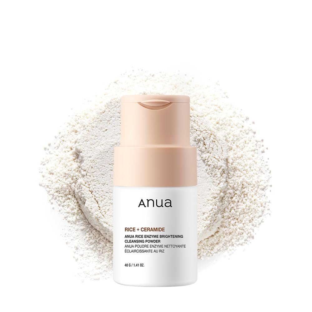 ANUA Rice Enzyme Brightening Cleansing Powder – Sanfter Peeling-Reiniger für strahlende Haut, 1,41 fl.oz