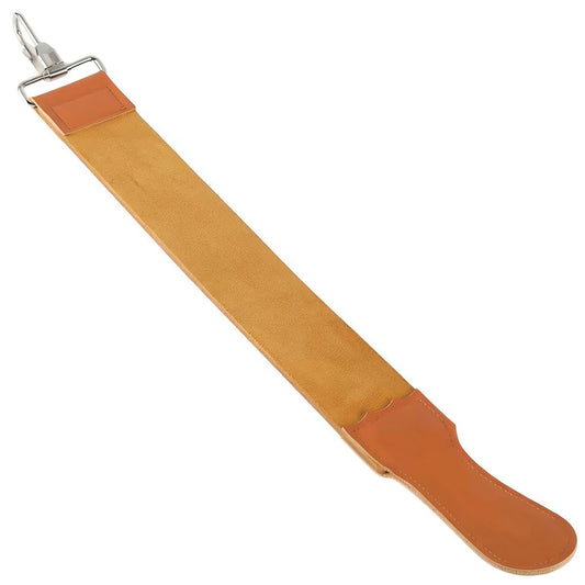 Jaasuee Rasiermesser Abziehriemen, Leder Schärfgurtel für Barber, Braun, J5036