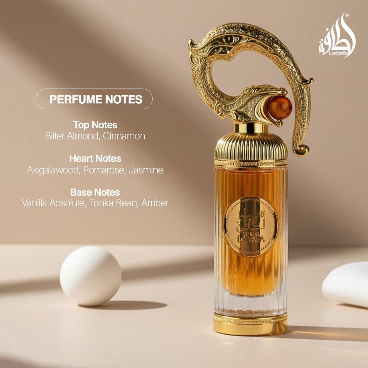 Lattafa Sehr Eau de Parfum Spray für Unisex, 100 ml