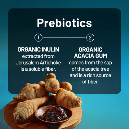 NatureWise Probiotika 70 Milliarden KBE - 17 Stämme + Organische Präbiotika - Unterstützung für Immunsystem, Verdauung & Darmgesundheit für Frauen & Männer - Vegetarisch, Glutenfrei, Ohne Gentechnik - 30 Kapseln [1-Monatsvorrat]