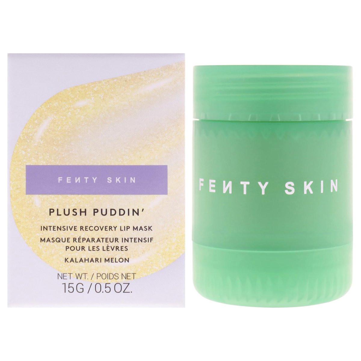 Plush Puddin Intensive Recovery Lip Mask - Kalahari Melone von Fenty Beauty für Damen - 0,5 oz Lippenmaske
