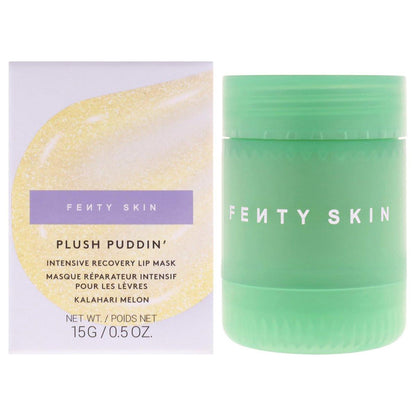 Plush Puddin Intensive Recovery Lip Mask - Kalahari Melone von Fenty Beauty für Damen - 0,5 oz Lippenmaske