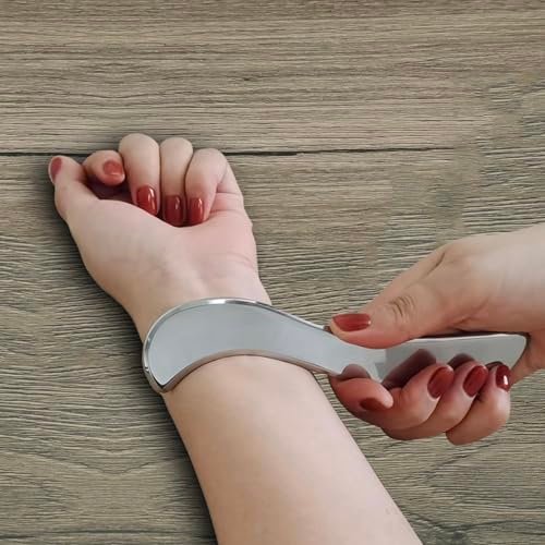 BYYDDIY SD 2-in-1 Edelstahl (304) Gua Sha Muskel Scraper Werkzeug Set, Narbengewebe Werkzeug, Physiotherapie Werkzeuge, Muskel Scraping Tool, Massage Scraper, IASTM Werkzeuge, Weichgewebe Massage Werkzeug (SD2)