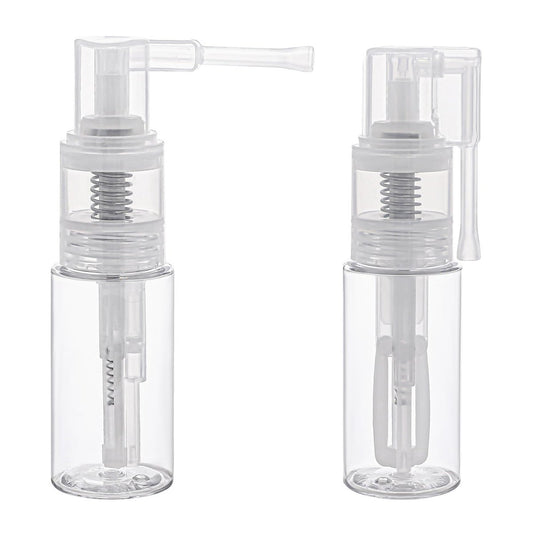 2er-Pack Leere Puderflasche für Make-up, Cake Glitter, Friseur, Trockenreinigung, Basteln