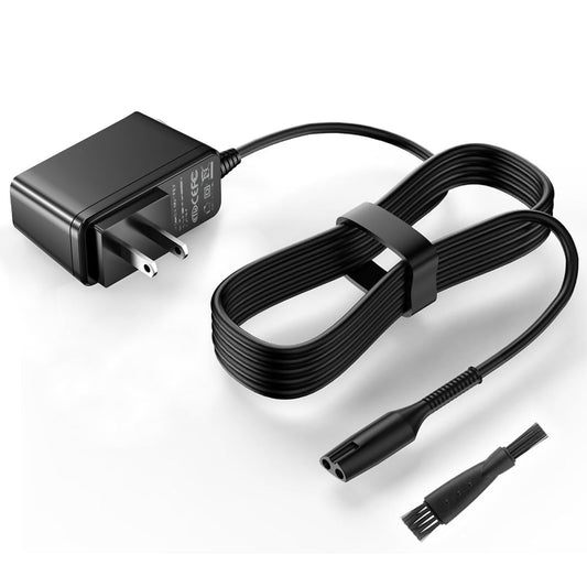 Solopen 12V 5,9 Fuß Ladekabel kompatibel mit Braun Rasierer Serie 9/7/5/3/1, XT5 Elektrorasierer Trimmer Ladekabel